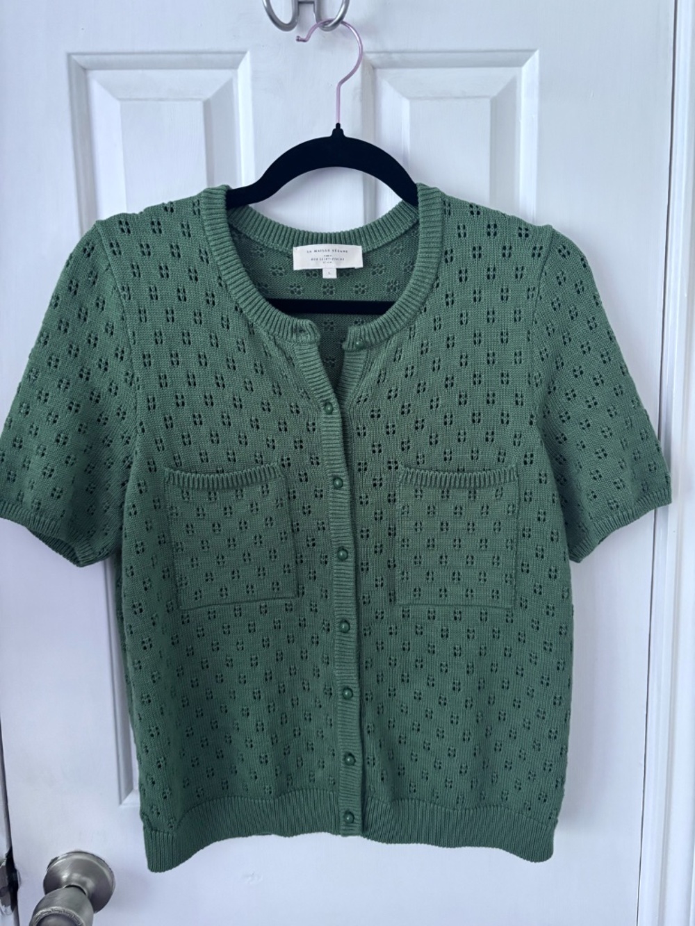 Sezane Nan Cardigan size L - Picture 2 of 6